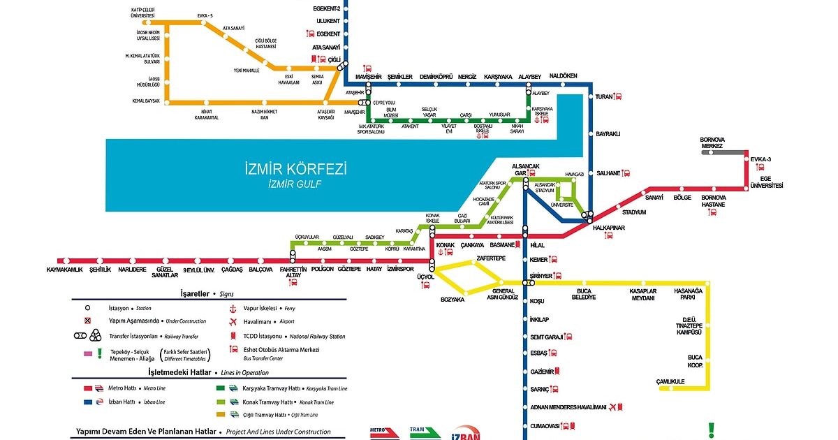 İZBAN Durakları 2025 Sefer Saatleri Bilet Ücretleri