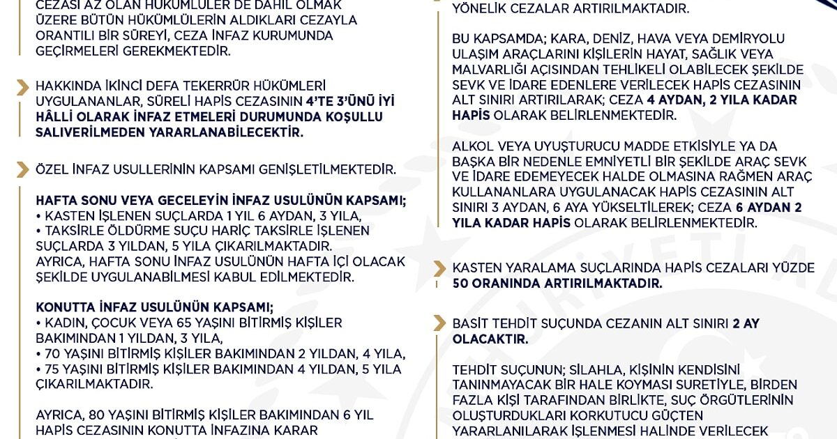 10. Yargı Paketi 2025 Yeni Yasaları ve Cezaları